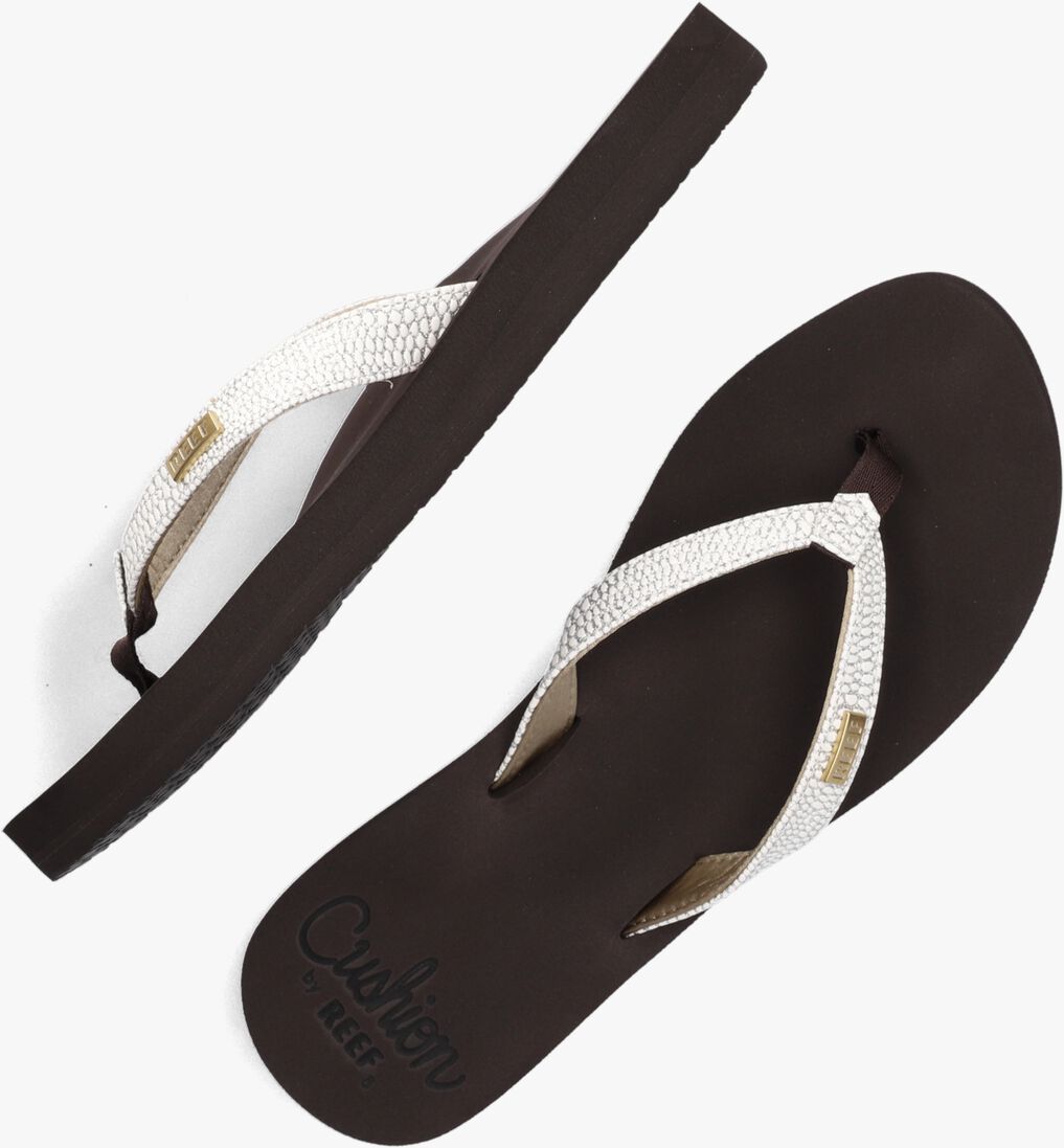 REEF witte reef teenslippers star cushion sassy
