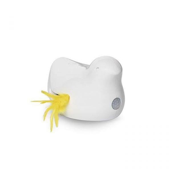 Petsafe Brinquedo para Gatos Peek a Bird 16 x 12,5 x 11 cm Blanco 512096
