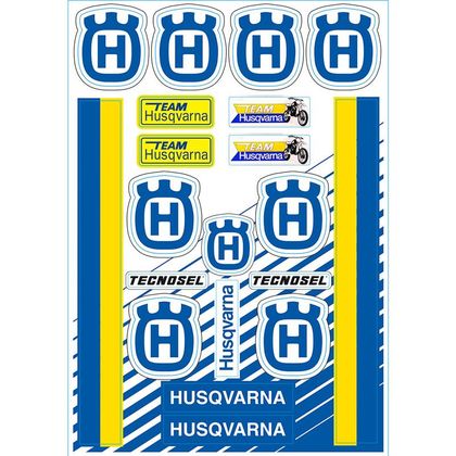 Planche de stickers Tecnosel VINTAGE HUSQVARNA Universel