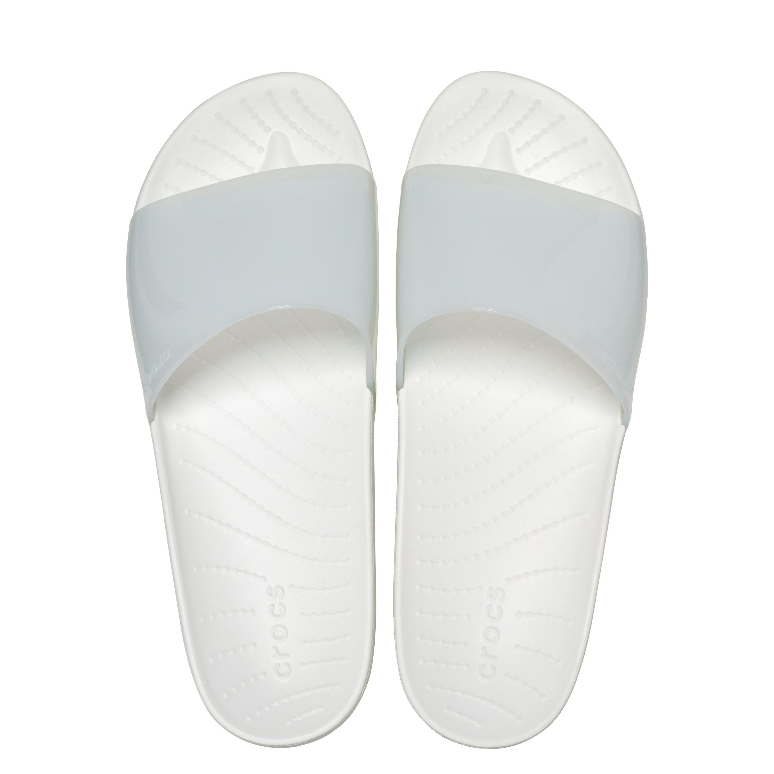 Crocs Glossy Sliders Womens