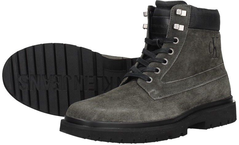 Calvin Klein Lug Mid Lace Up Boot Hike taupe