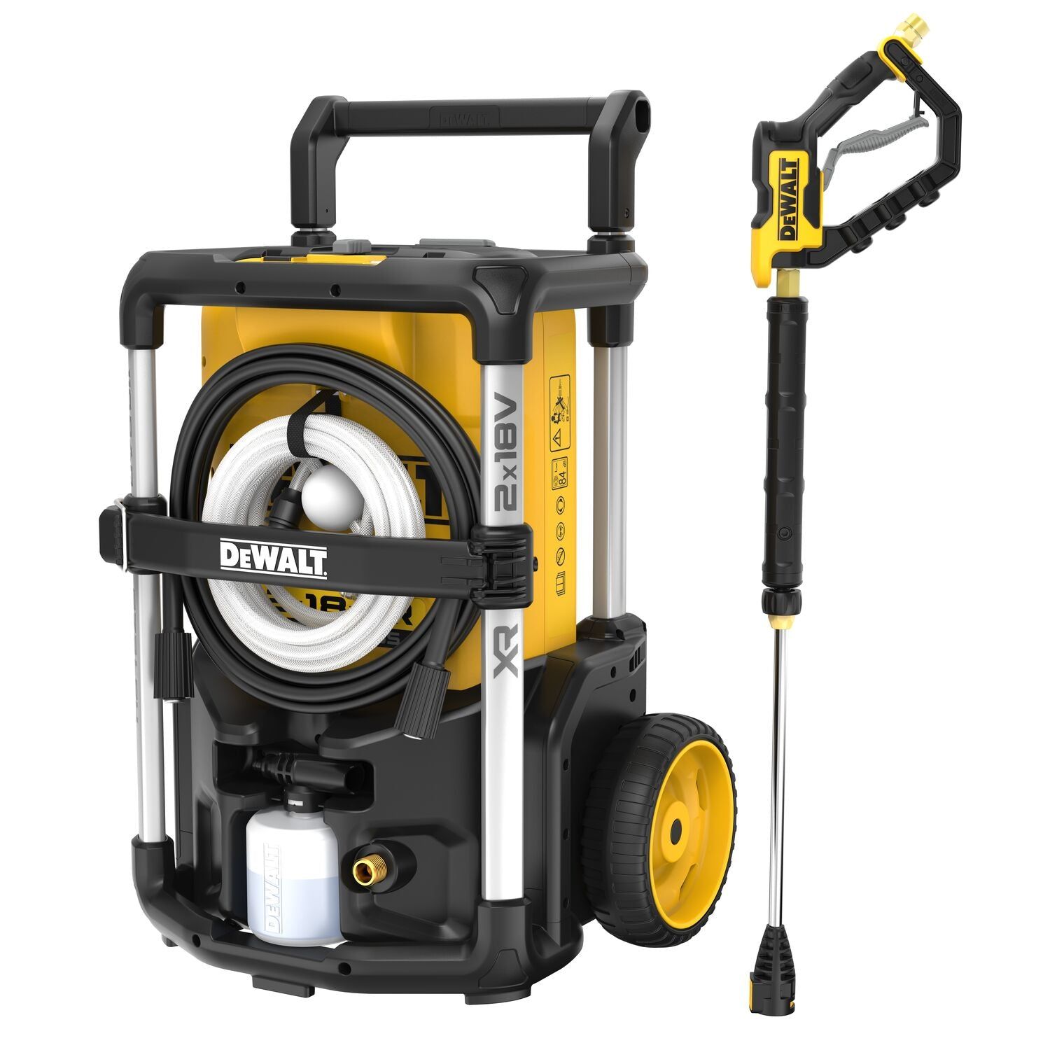 DeWALT DCMPW1600N Accu hogedrukreiniger 2x18V XR Basic Body