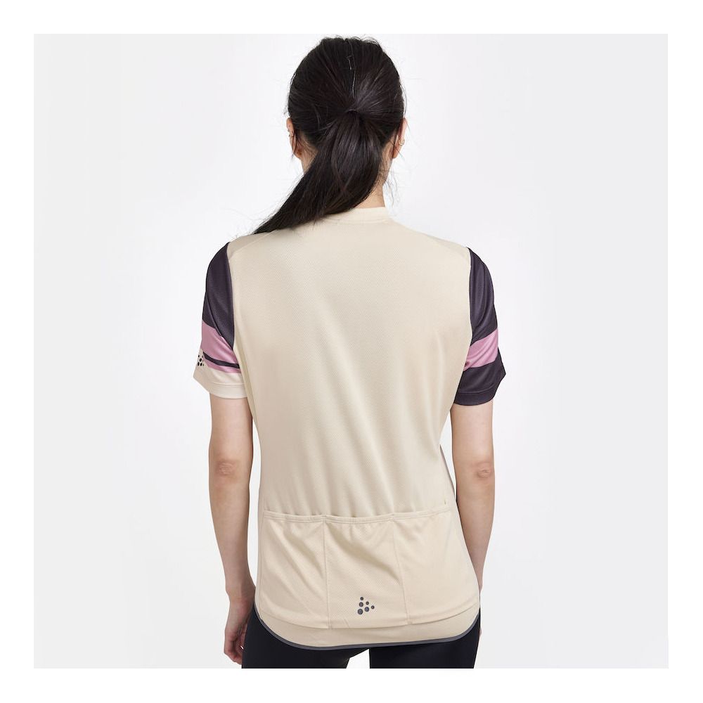 Craft CORE ENDUR LOGO - Maillot Femme ecru/slate