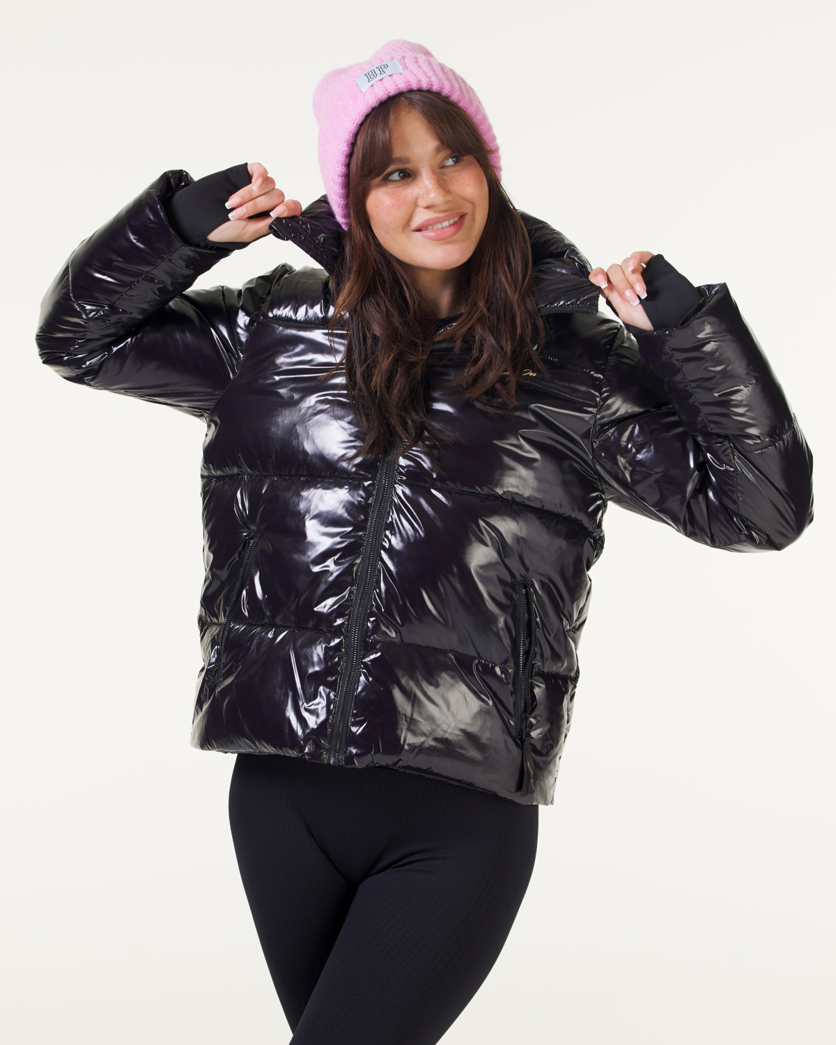 Bumpro On The Go Shiny Jacket Black