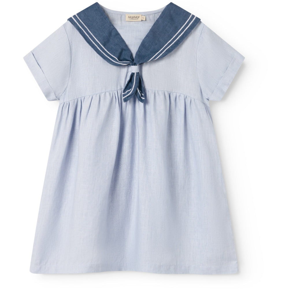 Køb MarMar Linen Blue Mist Dresea Kjole