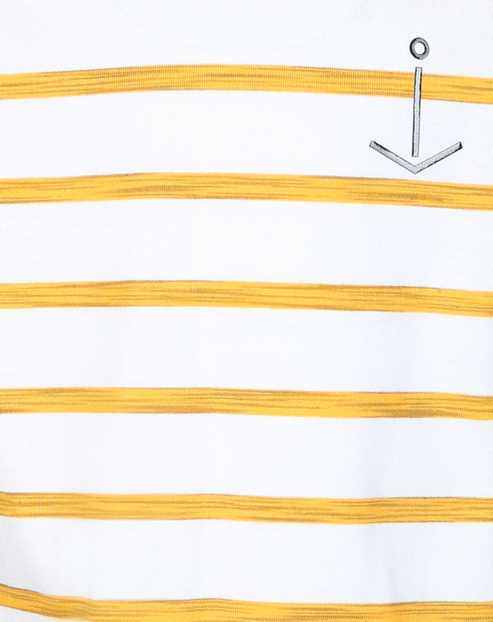 Langarmshirt STRIPES in ocker