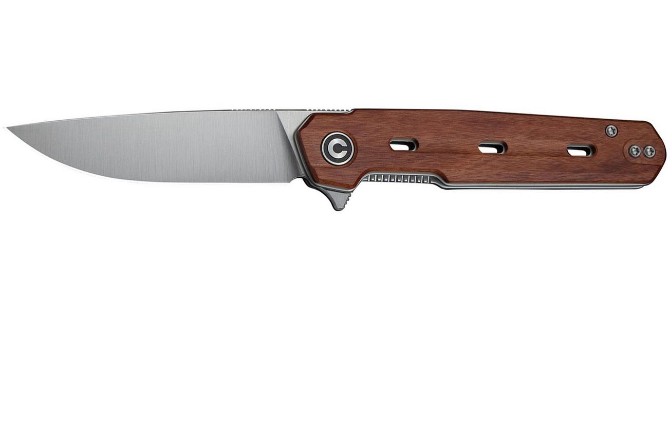 Civivi Navo C25015B-1 Satin Nitro-V, Guibourtia, zakmes, Ostap Hel design