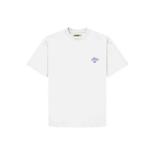 Woodbird Baine Eat T-shirt, White, XL