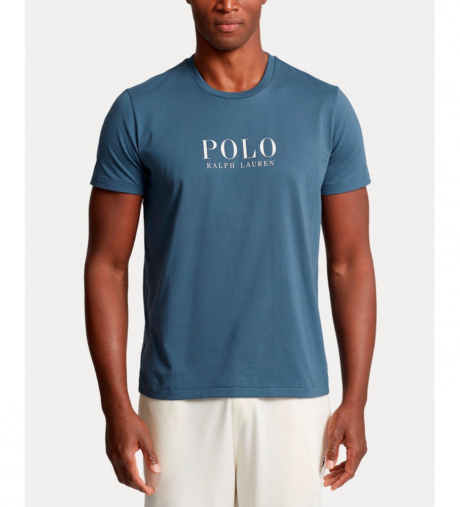 Camiseta Ralph Lauren com Logo Azul