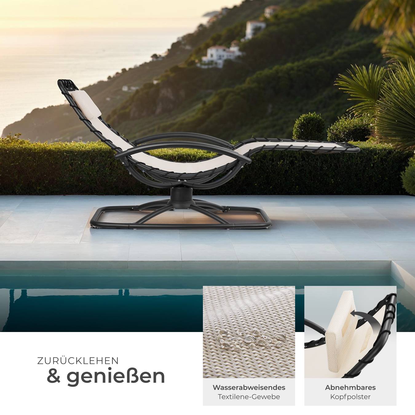 Gartenliege Toulon