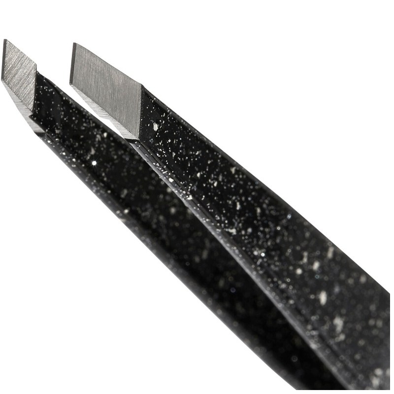 Tweezerman Slant Tweezer - Sparkling Black