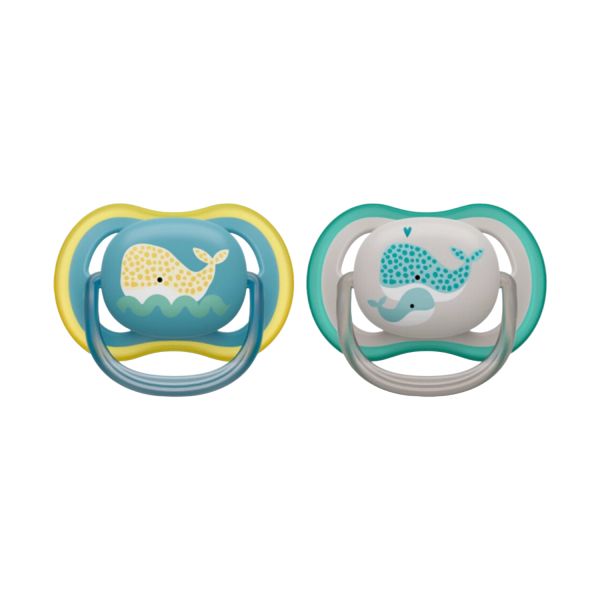 Philips Avent Ultra Air Fopspeen 18 Mnd Walvis