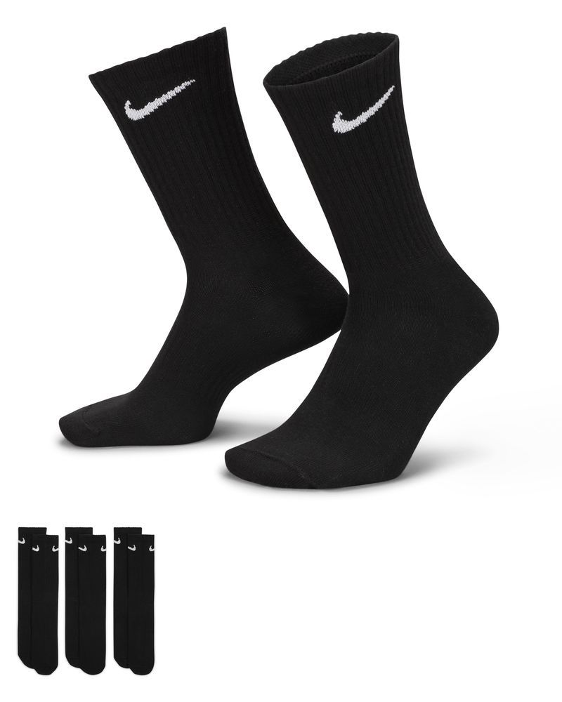 Lot de 3 paires de chaussettes Nike Everyday Noir