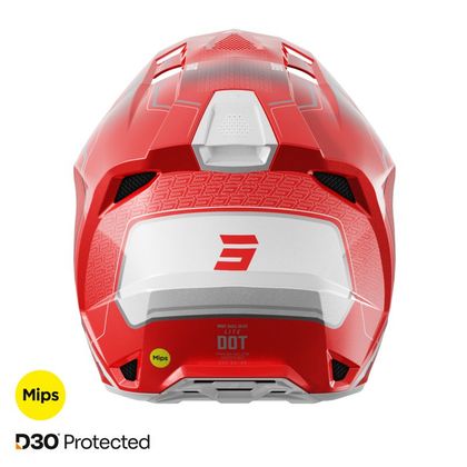 Casque cross Shot LITE - CHALLENGER 2025 - Rouge