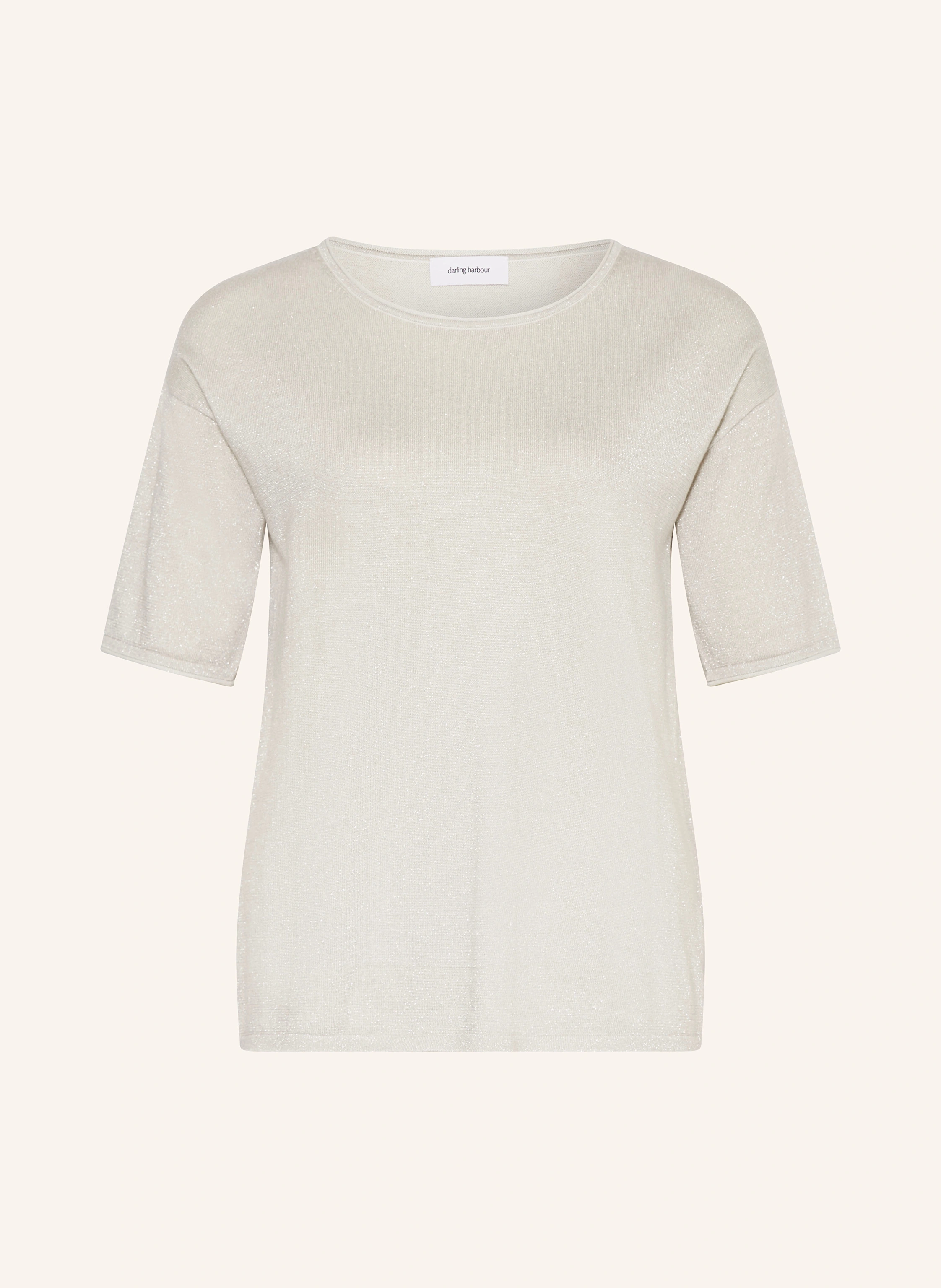 darling harbour Strickshirt mit Glitzergarn