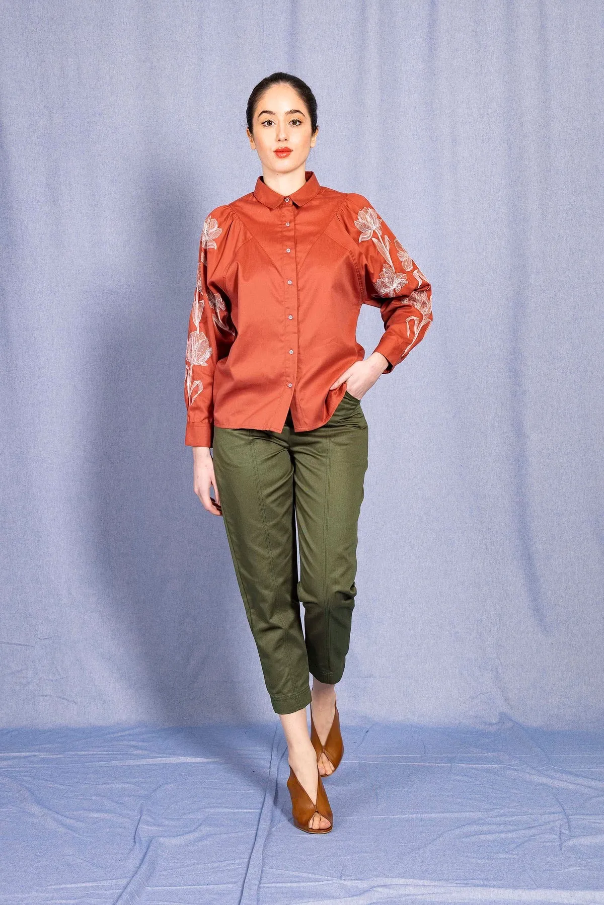 Chemise Donata Flores Misericordia