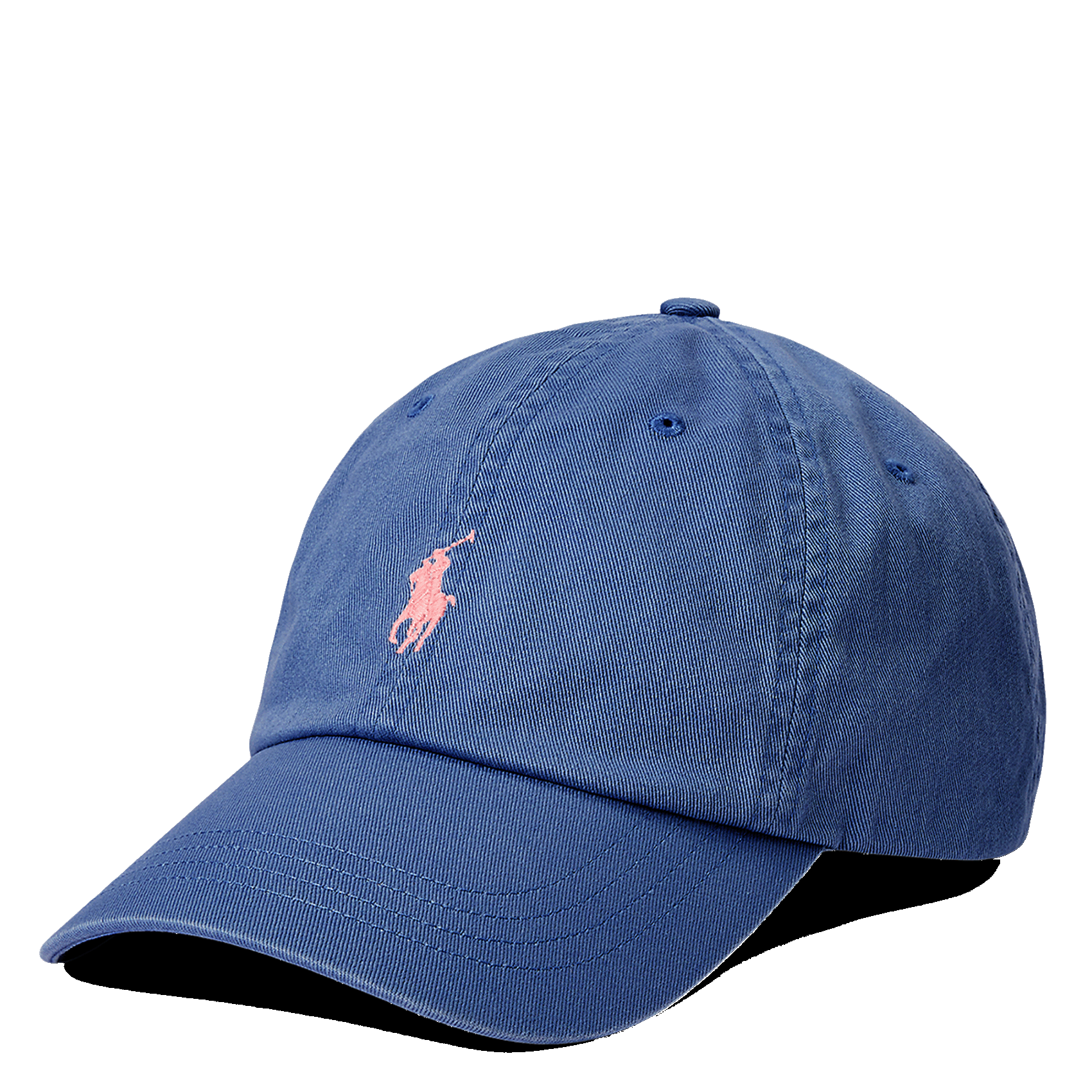 Casquette logo brodé en coton | Bleu