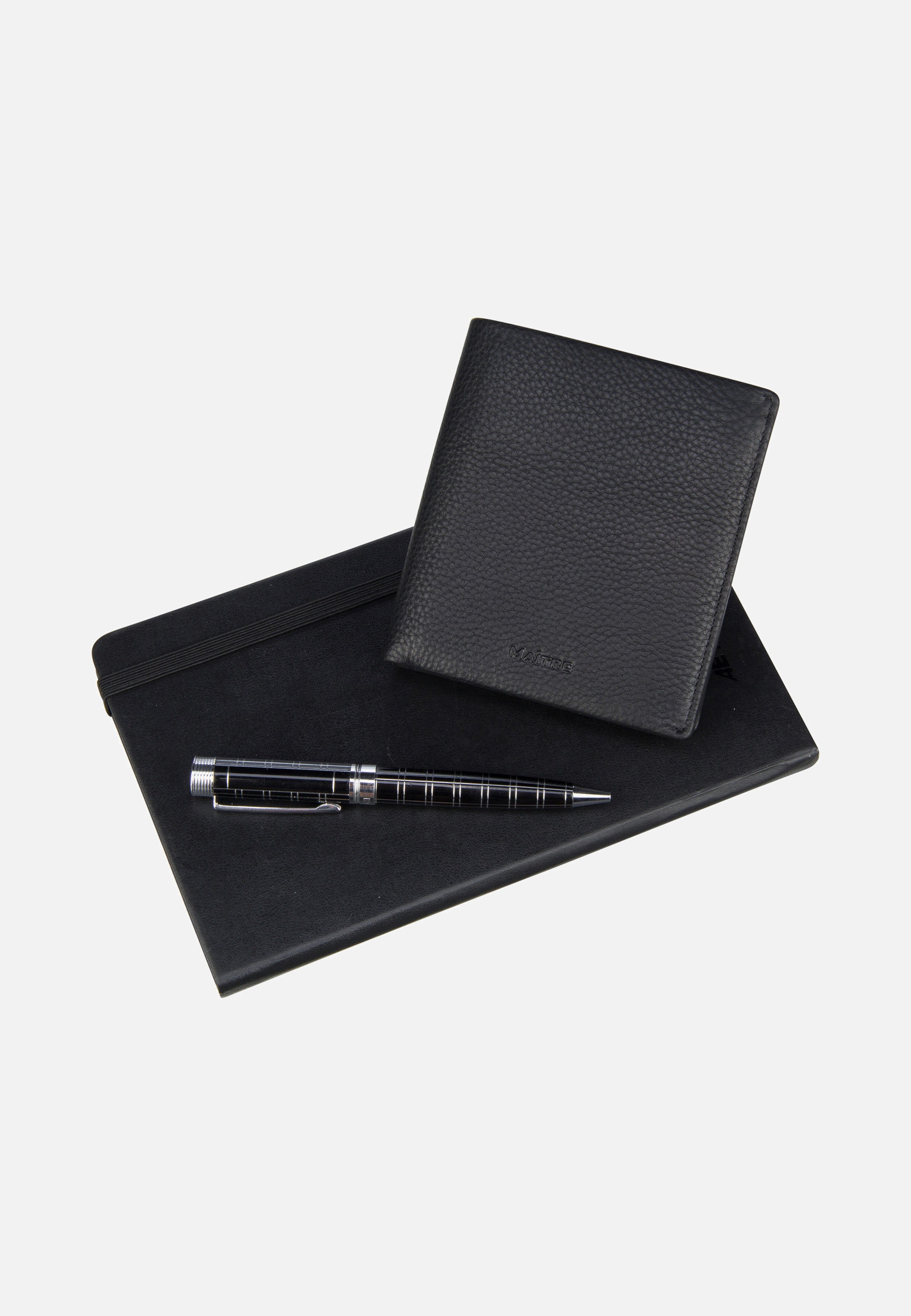 Schwarzerden Hugwald Billfold V12 Black - Portemonnaie