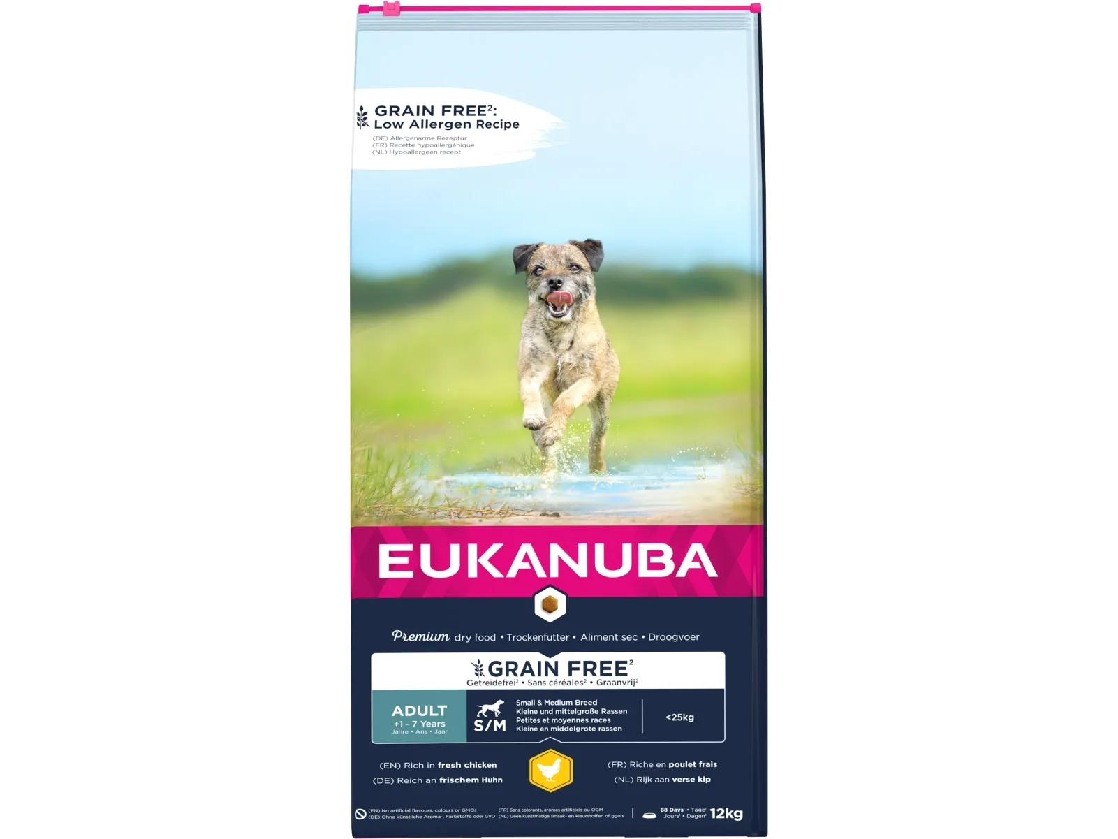 Eukanuba Euk Adult Small/Medium Grainfree Chicken 12KG