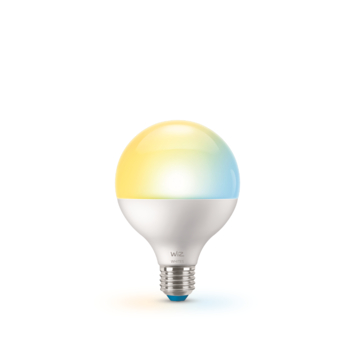 WiZ Connected LED globe E27 75W mat koel tot warmwit licht dimbaar