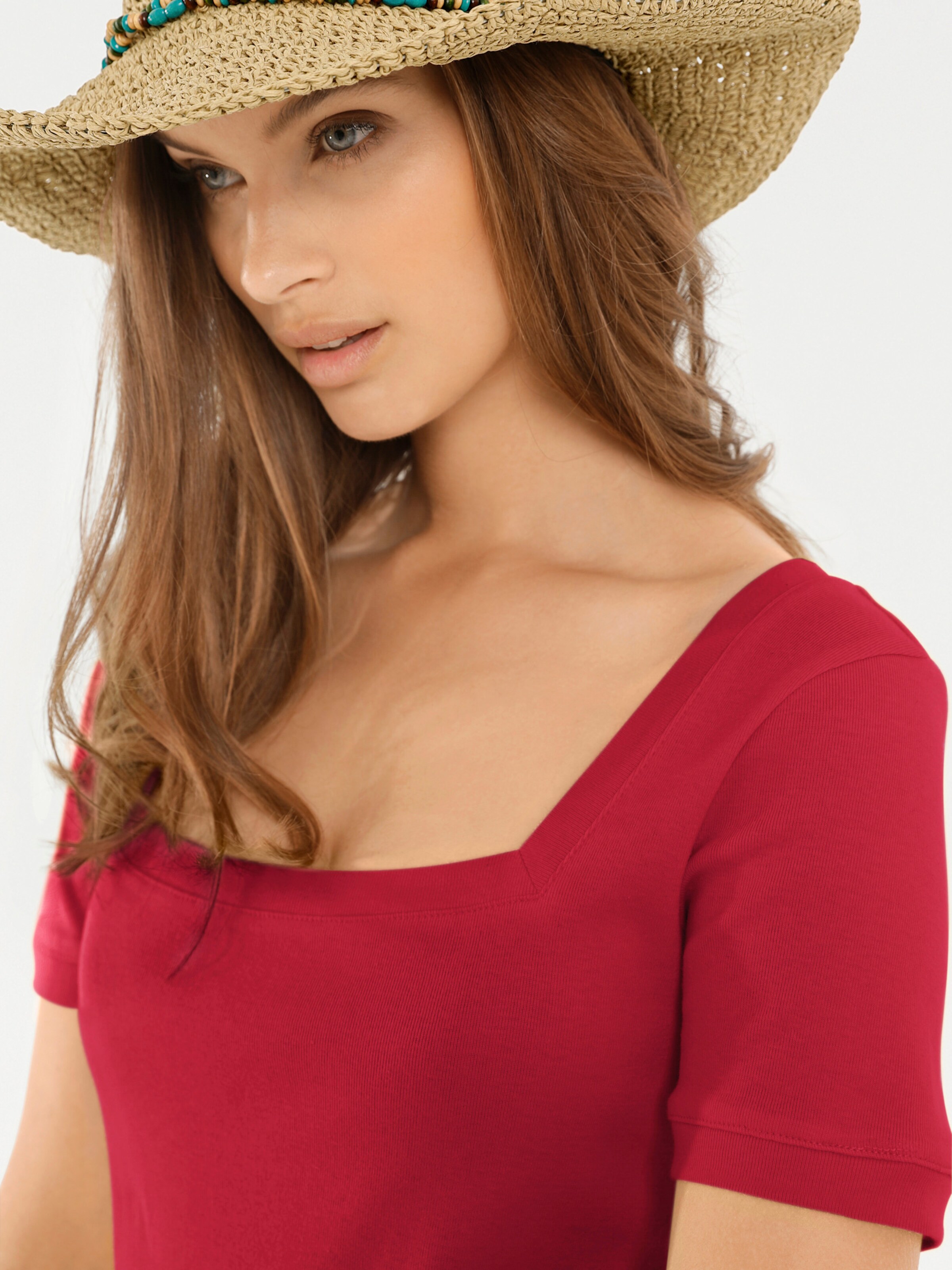 heine Carré-Shirt in rot