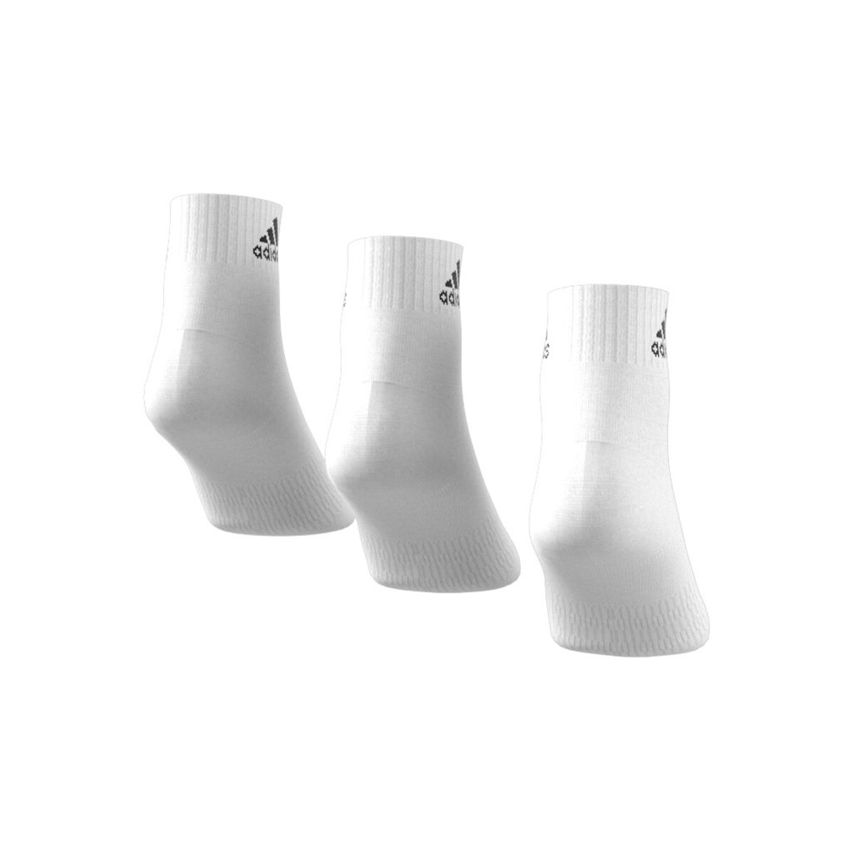 adidas Performance<br>Conjunto de 3 pares de meias acolchoadas para esportes