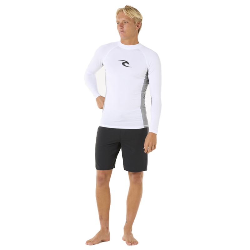 Lycra rip curl waves ls blanc
