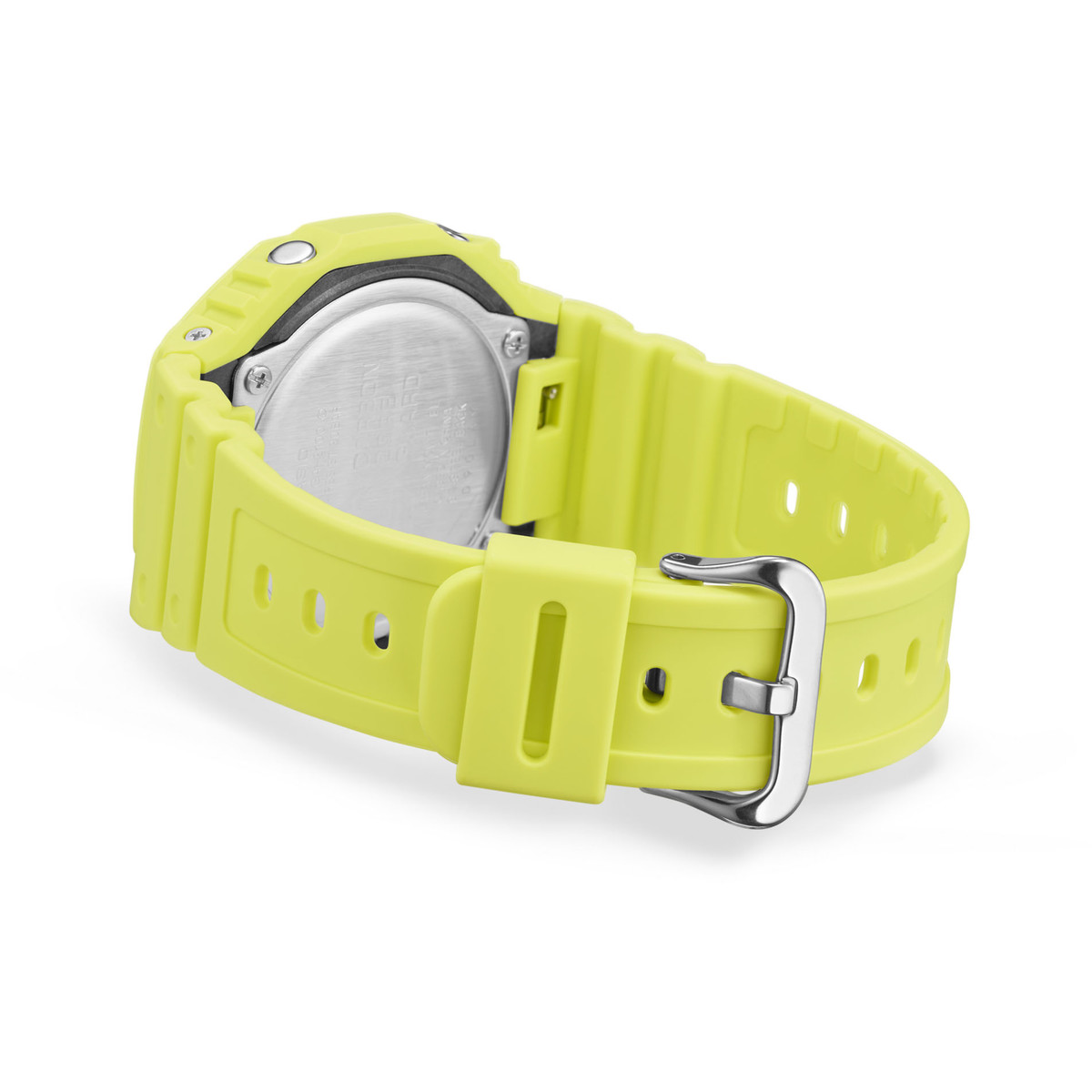 Montre CASIO G-SHOCK homme bracelet résine jaune