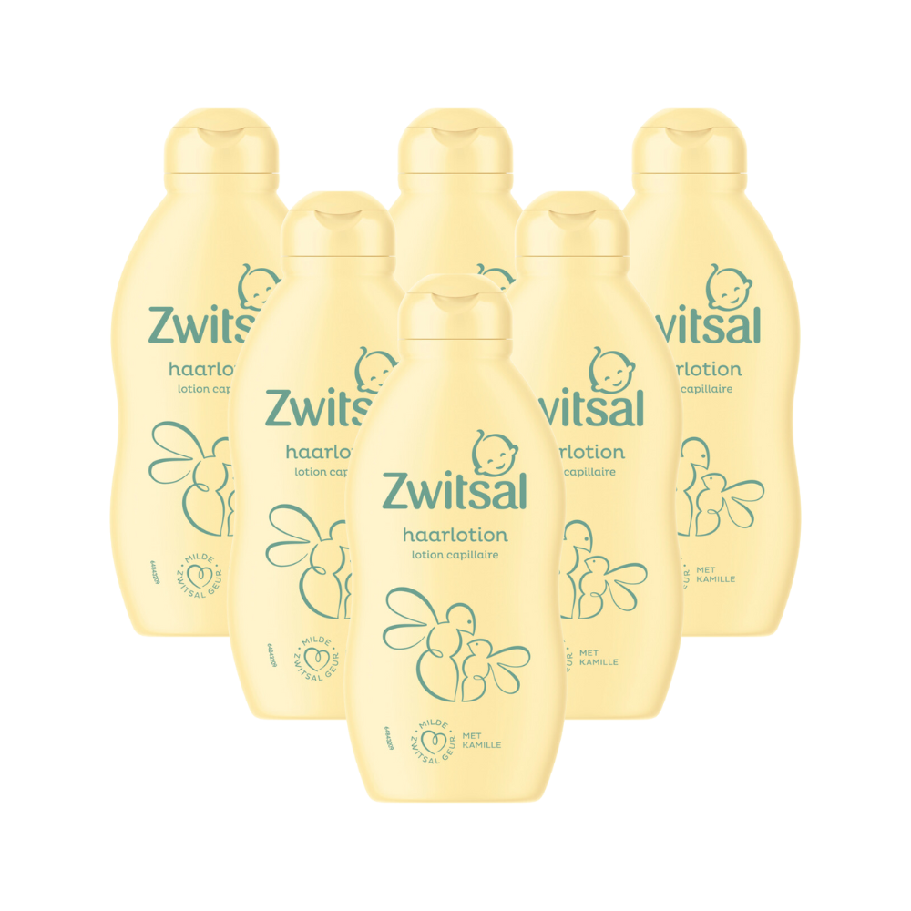 6x Zwitsal Haarlotion Goedemorgen (200 ml)