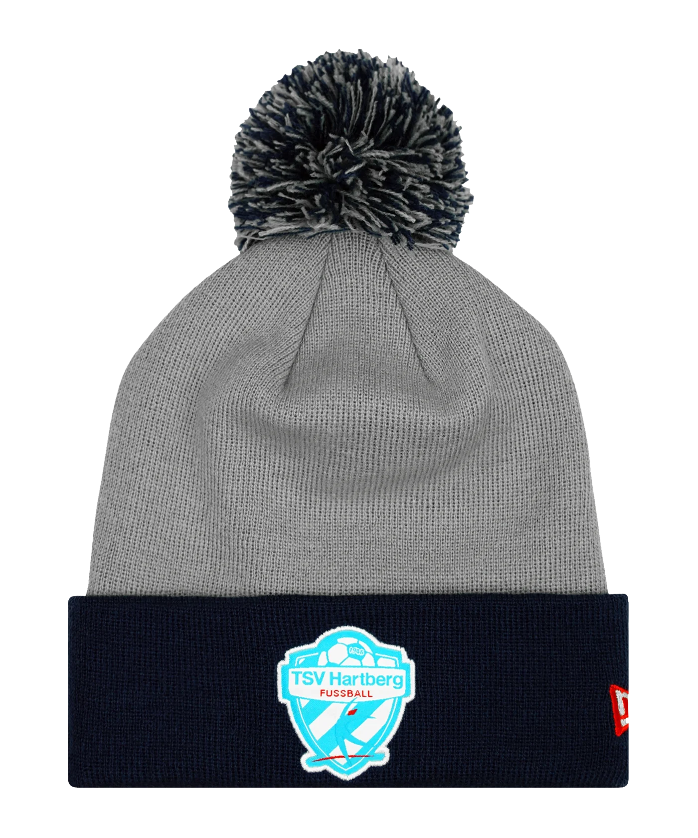 TSV Hartberg New Era Beanie Grau Schwarz