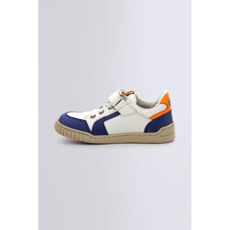 WINDO BLANC MULTICOLOR BASKETS BASSES Cuir Garçon