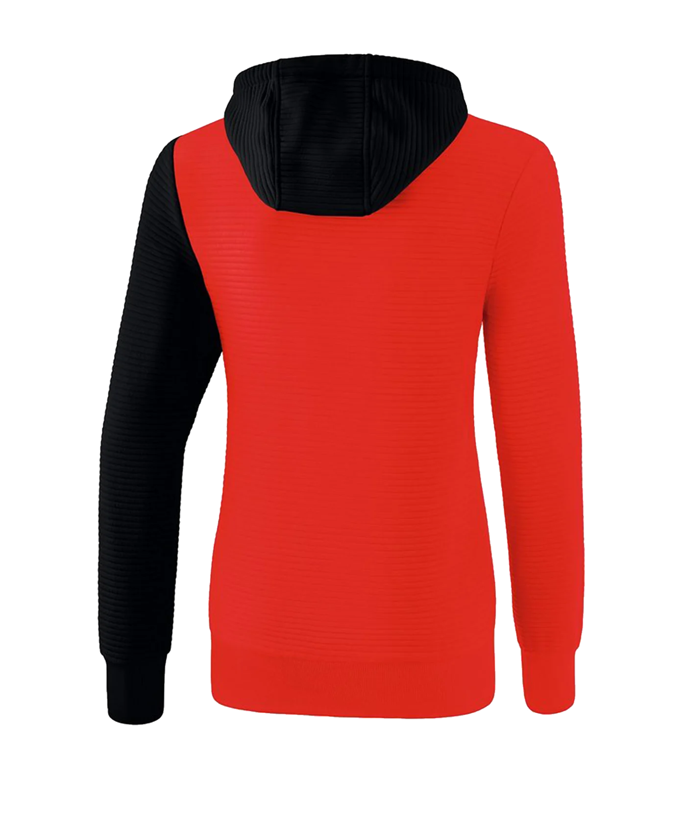 Erima 5-C Kapuzensweat Damen Rot Schwarz