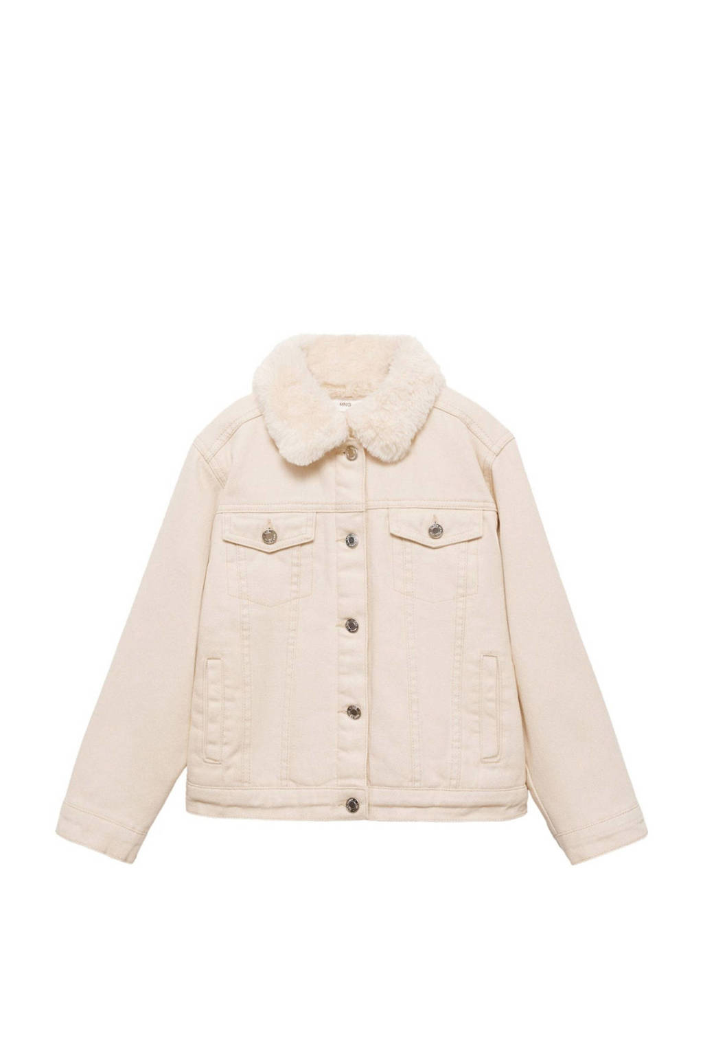 Mango Kids spijkerjas beige
