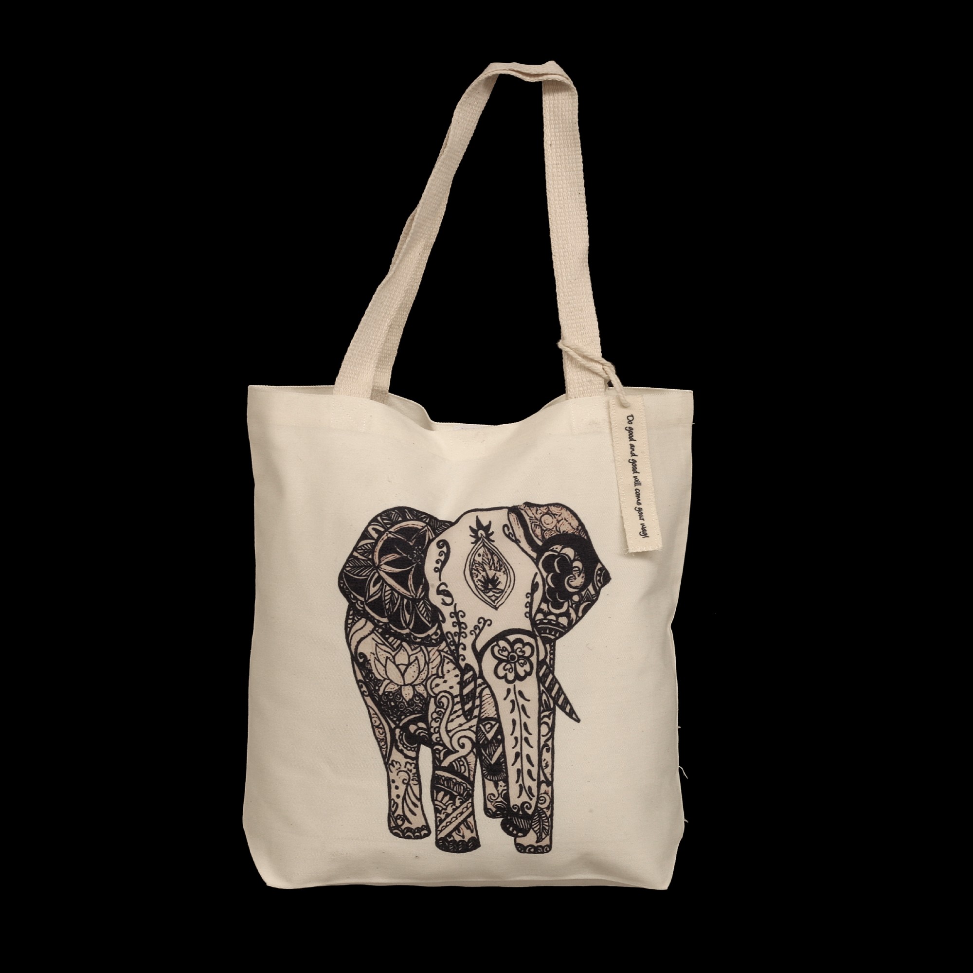 Stoffbeutel Elefant, grau, L40 cm, B 9 cm, H 40 cm günstig bestellen