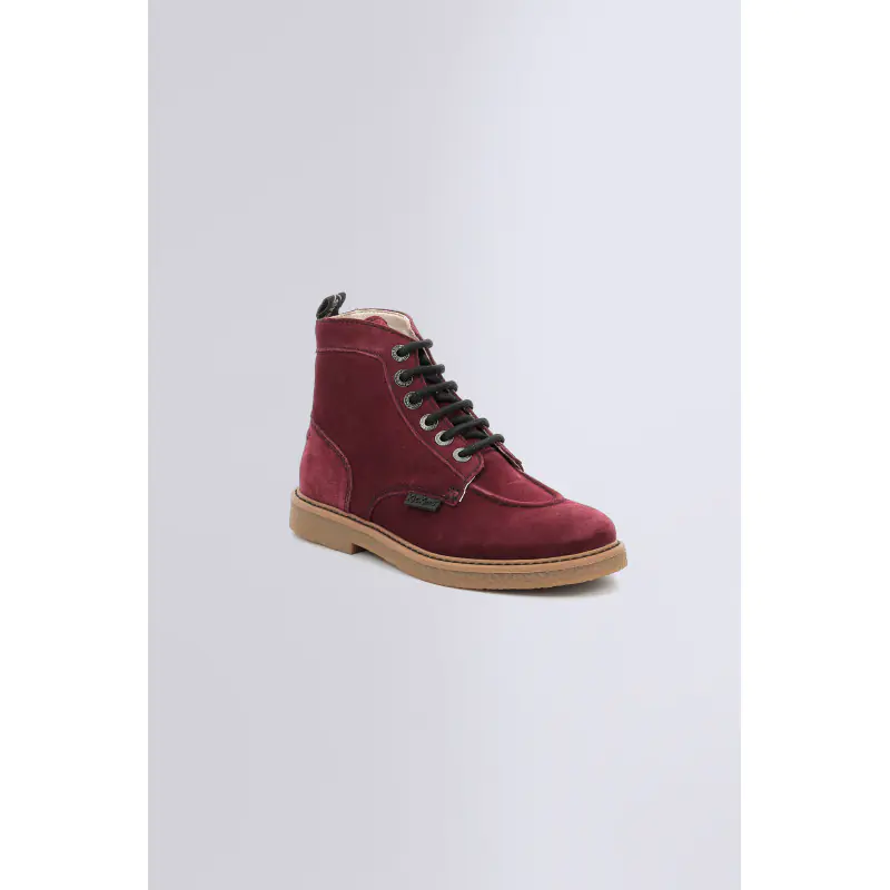 KICK LEGENDARY ROUGE BOTTINES Cuir Femme