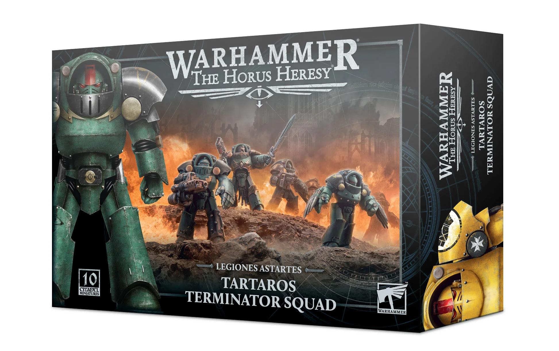 Figurenset Warhammer 40.000 Tartaros TerminatortruppWarhammer 40K Miniaturen Legiones Astartes Terminator Tartaros Squad