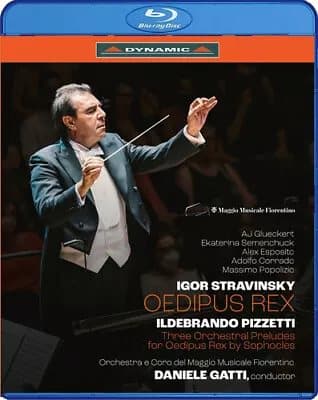 Igor Stravinsky: Oedipus Rex/Ildebrando Pizzetti: Three… Blu-ray (2023) cert