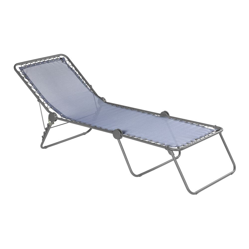 Klappbare Sonnenliege Siesta L Batyline® Iso Blau Ocean