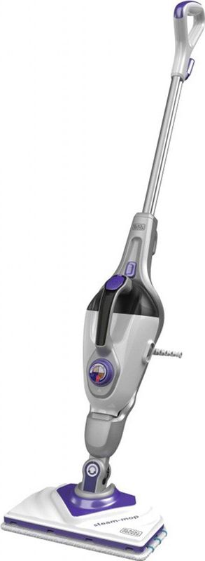 BLACK+DECKER BHSM1615DSM-QS Stoomreiniger - Zwart - 1600W - Incl. 17 Accessoires