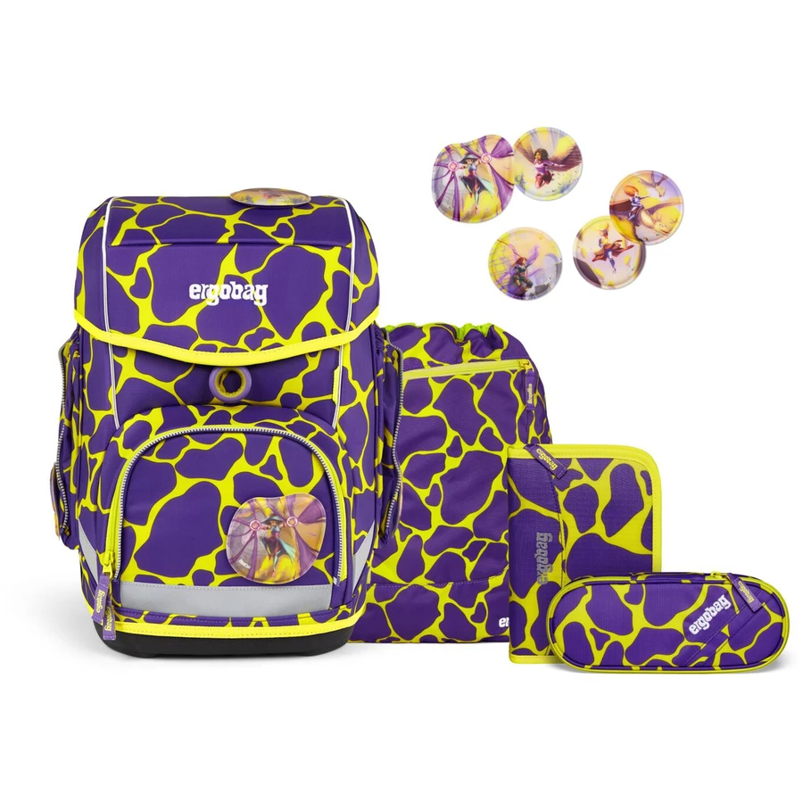 Ergobag Cubo Lumi - Schulranzen Set 5tlg. Modell 2024 Subärkraft