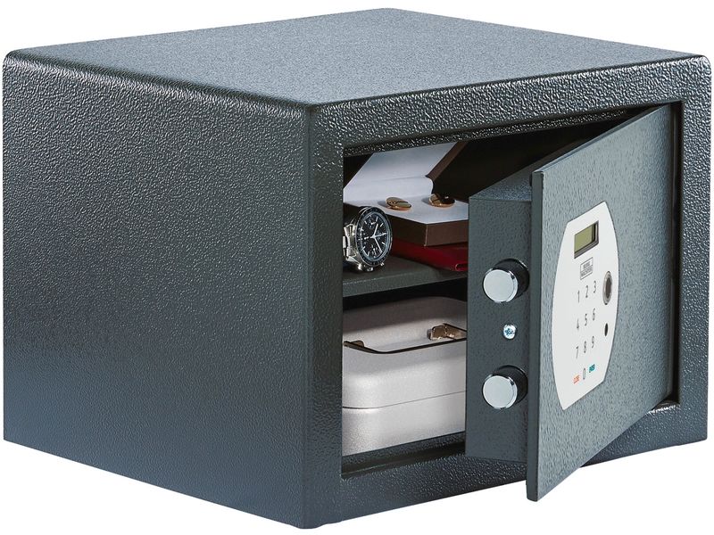 Burgwächter Möbeltresor PS 120 E FP Möbeltresor mit Elektronikschloss und Fingerprint