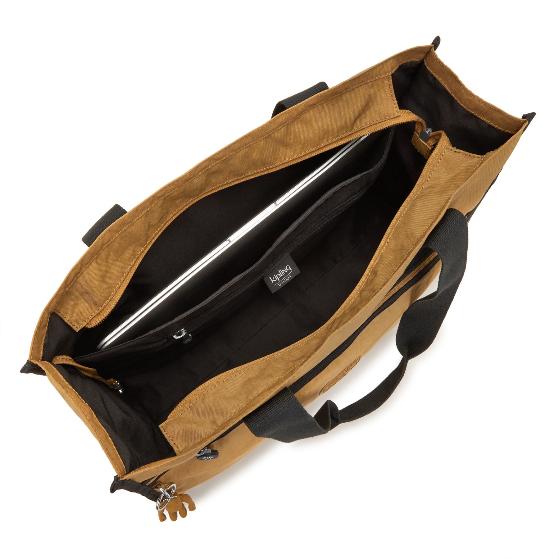 ARCHER Fourre-tout avec compartiment pour ordinateur portable - Warm Beige M1