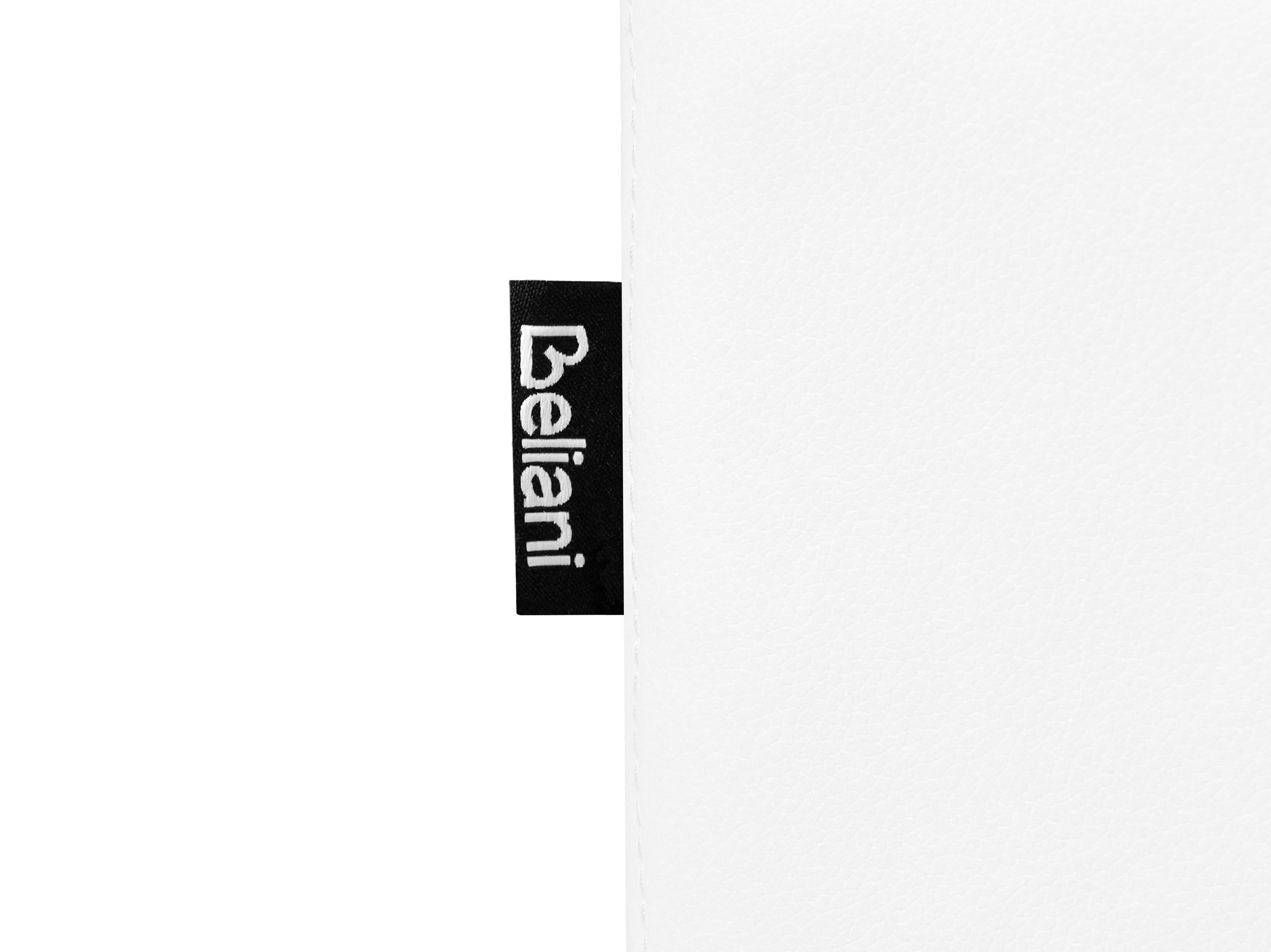 Bank 3-zits LEIRA Kunstleer Wit