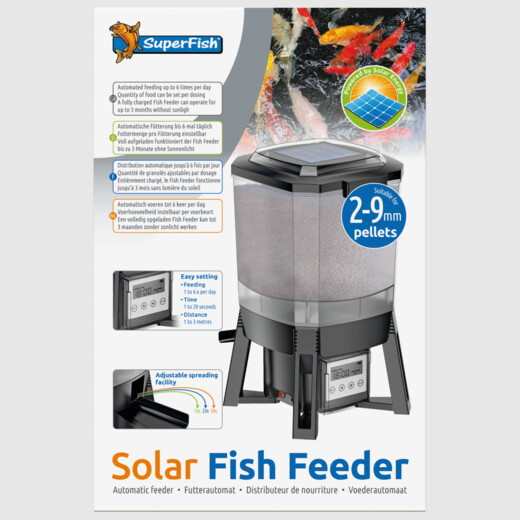Superfish Solar Fish Feeder S | Voederautomaat