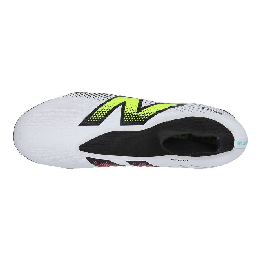 New Balance Tekela V4 Magia FG - Blanc/Violet/Jaune Fluo