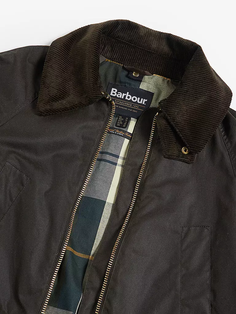 BARBOUR Parka ALLERSTON WAX olive