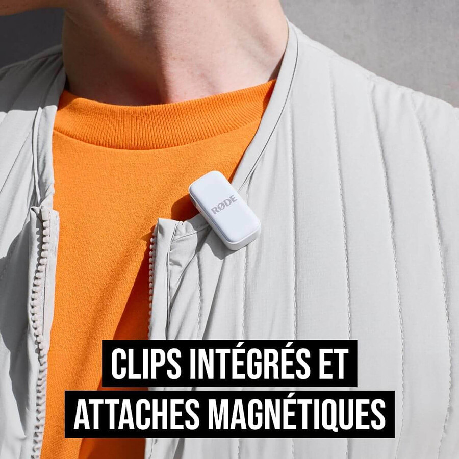 Rode Wireless Micro USB-C - Blanc