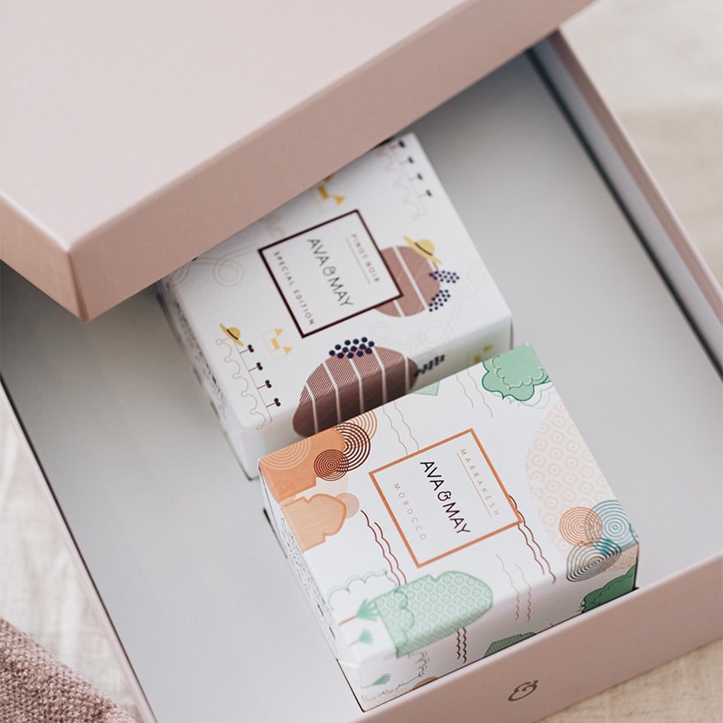 Coffret bougies parfumées - Blanket & Wine - 3 x 180 g