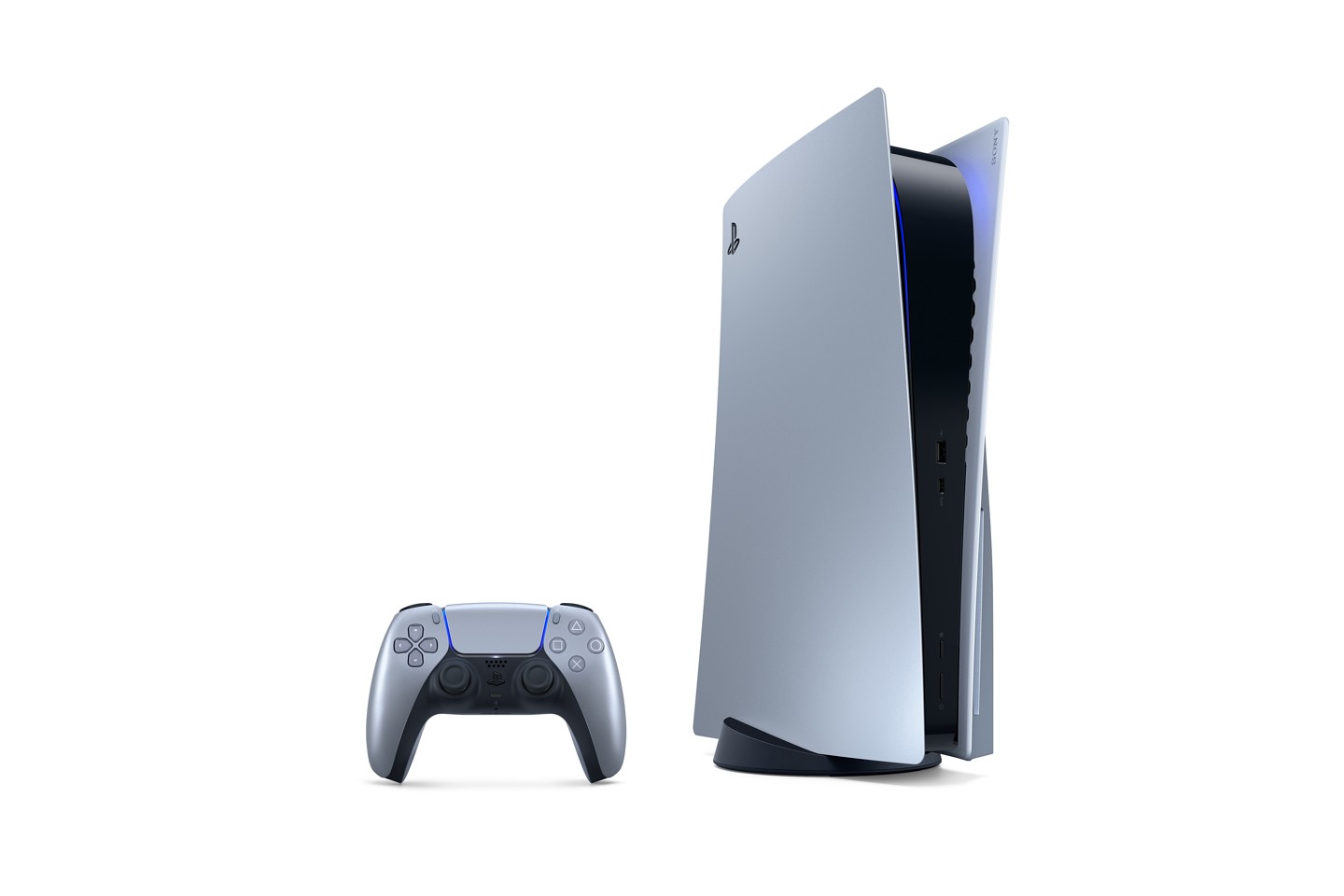 Sony Playstation 5 Dualsense Controller Sterling Silver
