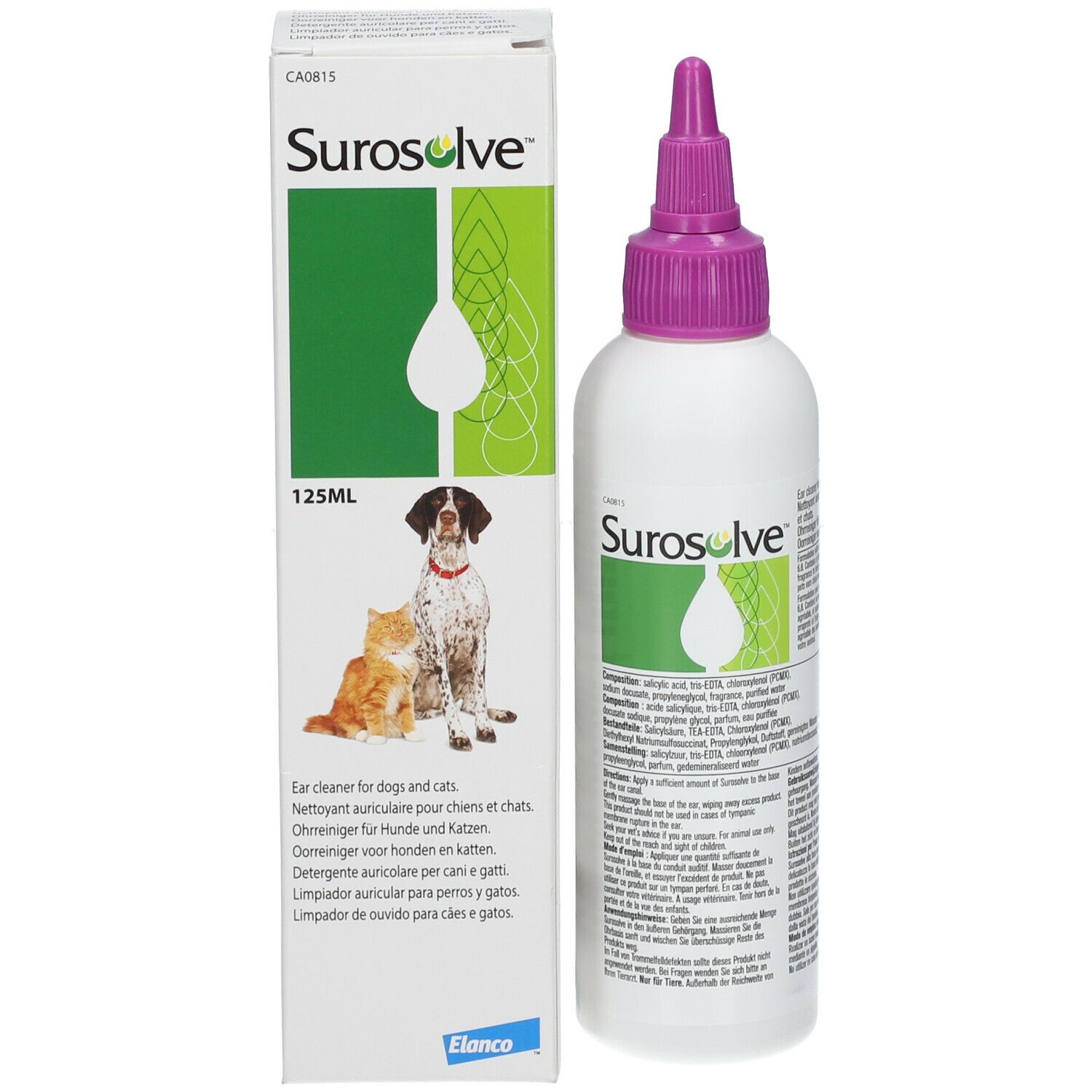 Surosolve® Ohrreiniger für Hunde und Katzen